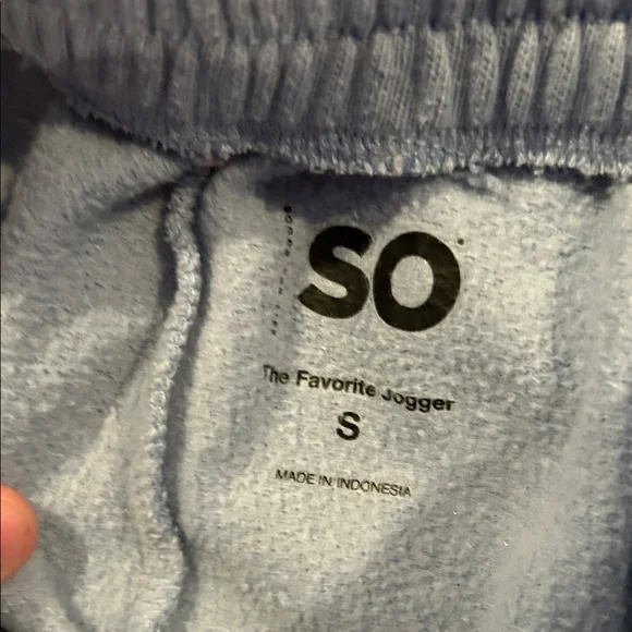 SO Light Blue Jogger Pants - Picture 2 of 5